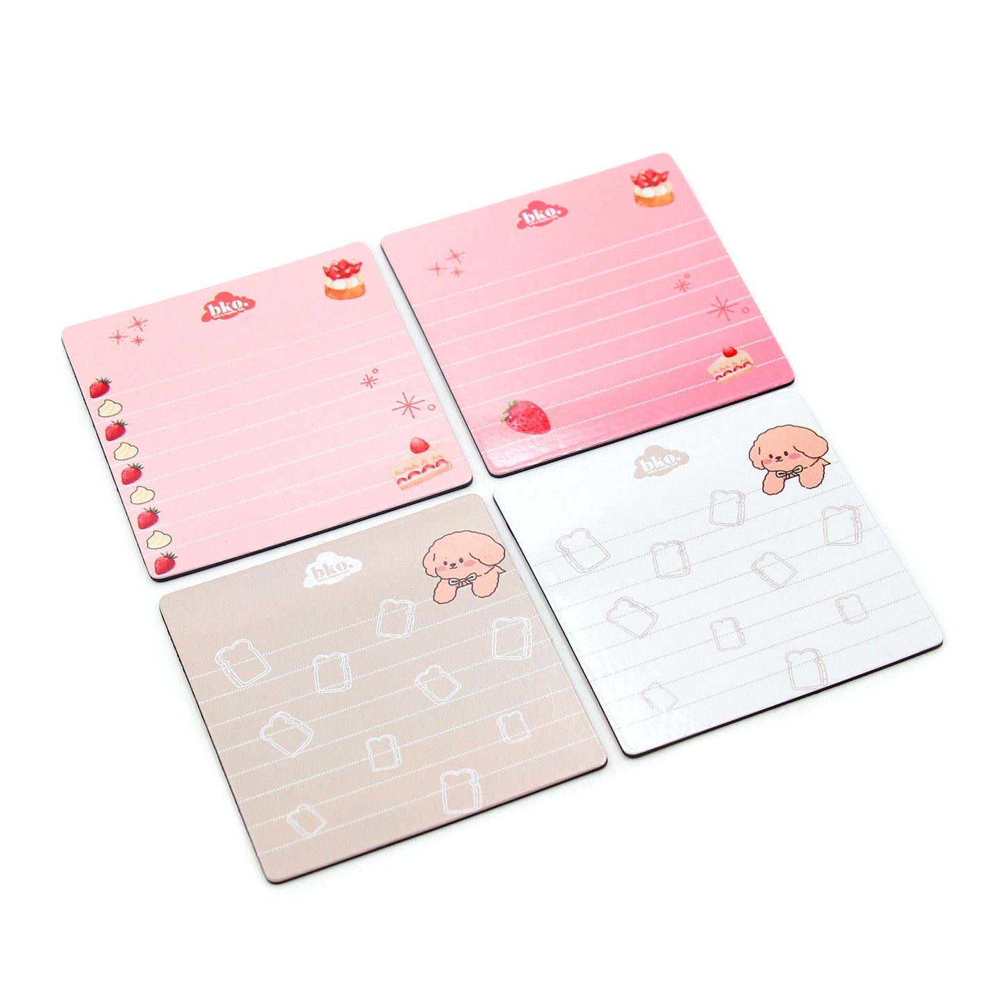 BKO Magnet Tiles - 4 Pack