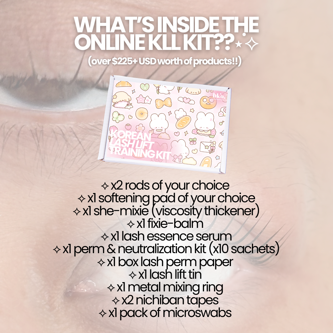 Korean Lash Lift Training Kit
