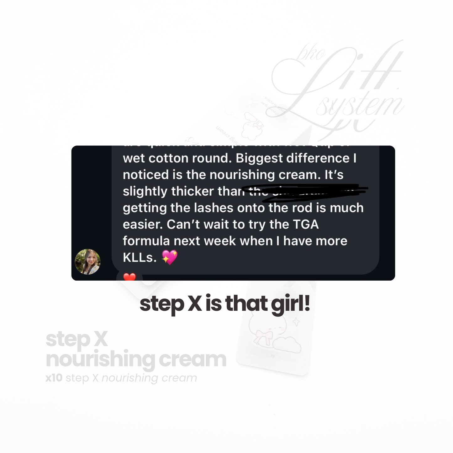 BKO Step X — Nourishing Lash Cream