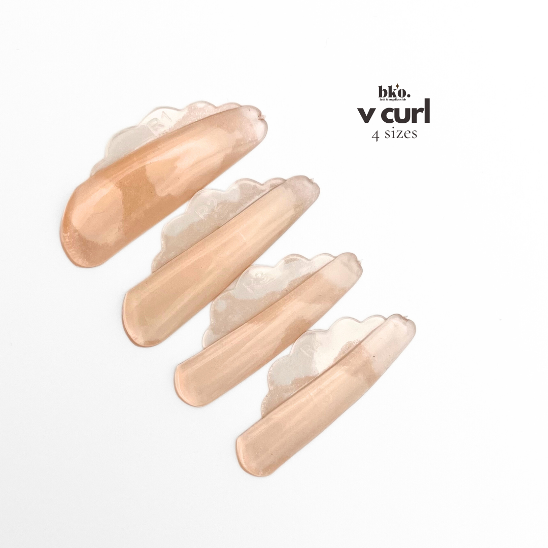 V Curl Lash Lift Rods