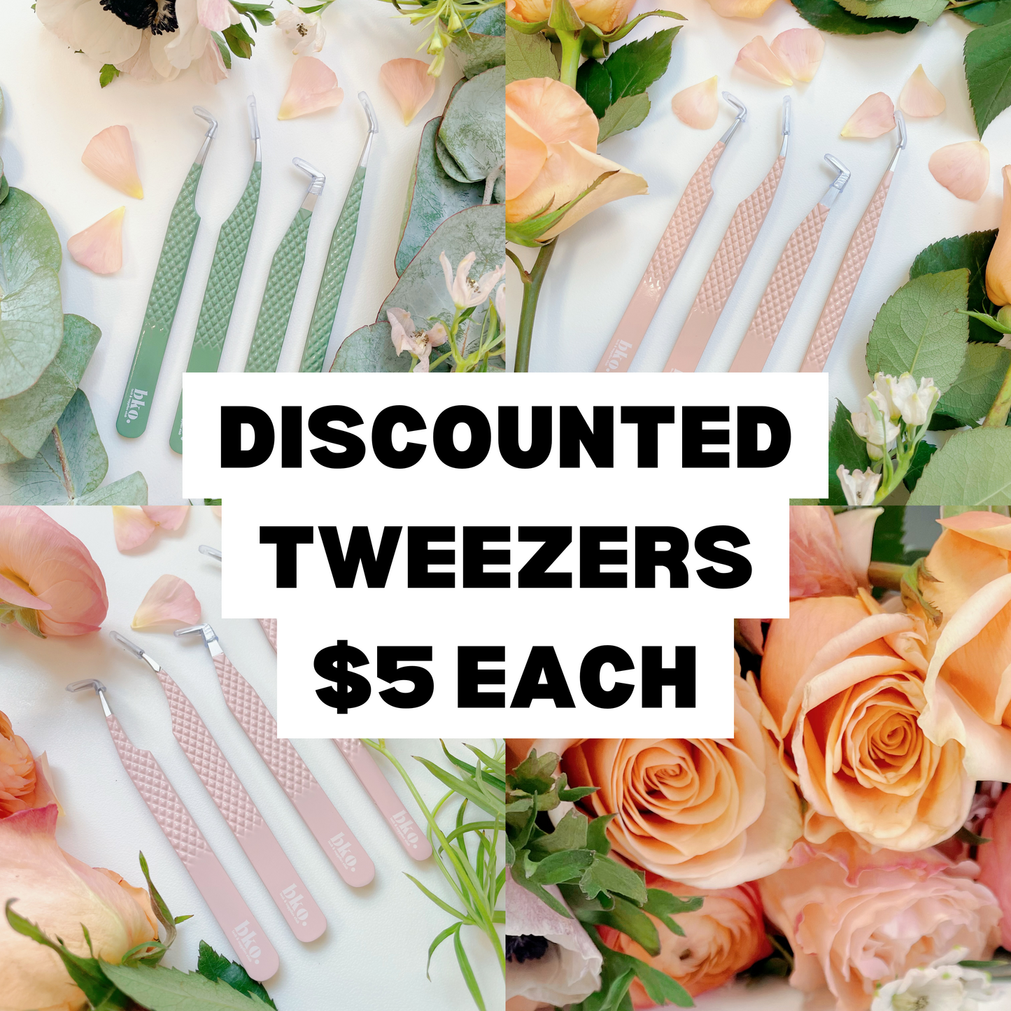 Discounted Volume Tweezers