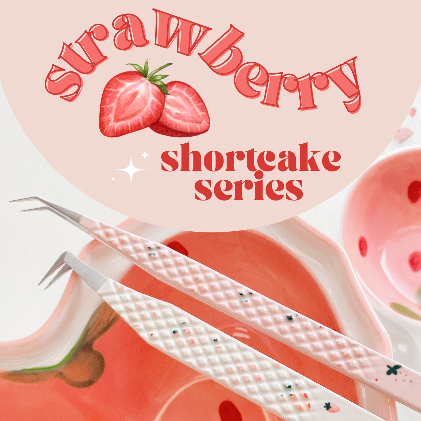 *Limited Edition* Strawberry Shortcake Tweezers