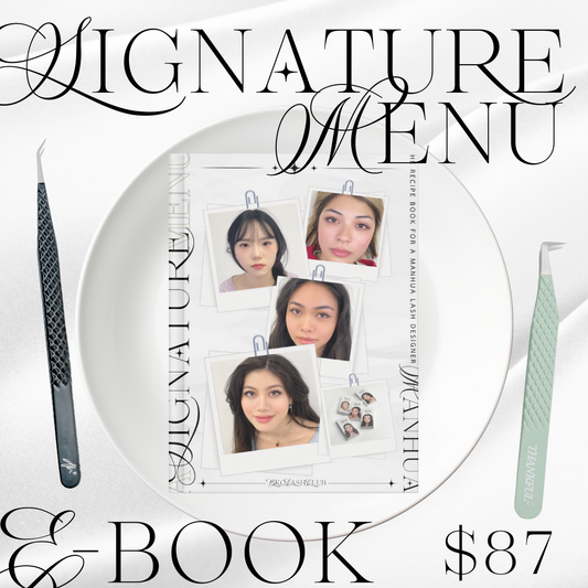 A Signature Manhua Menu - E-Book