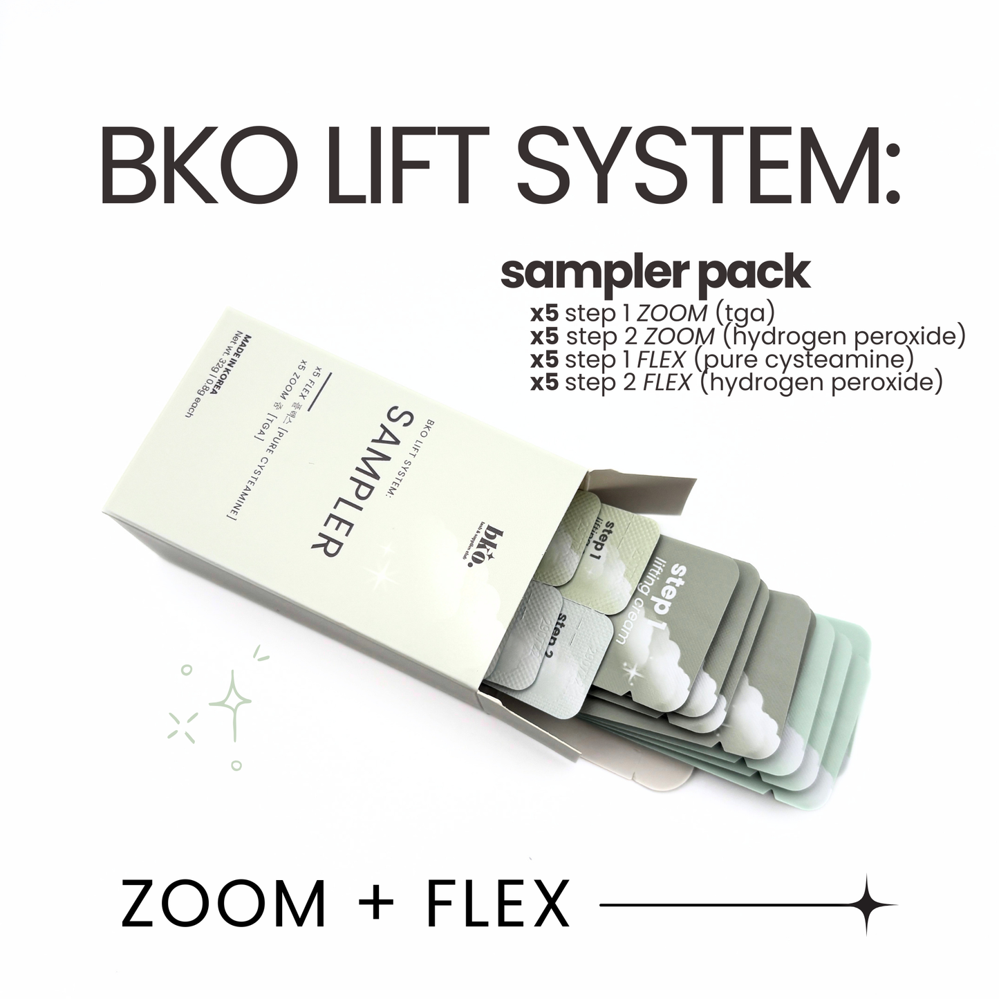 BKO Lift System Sampler Pack