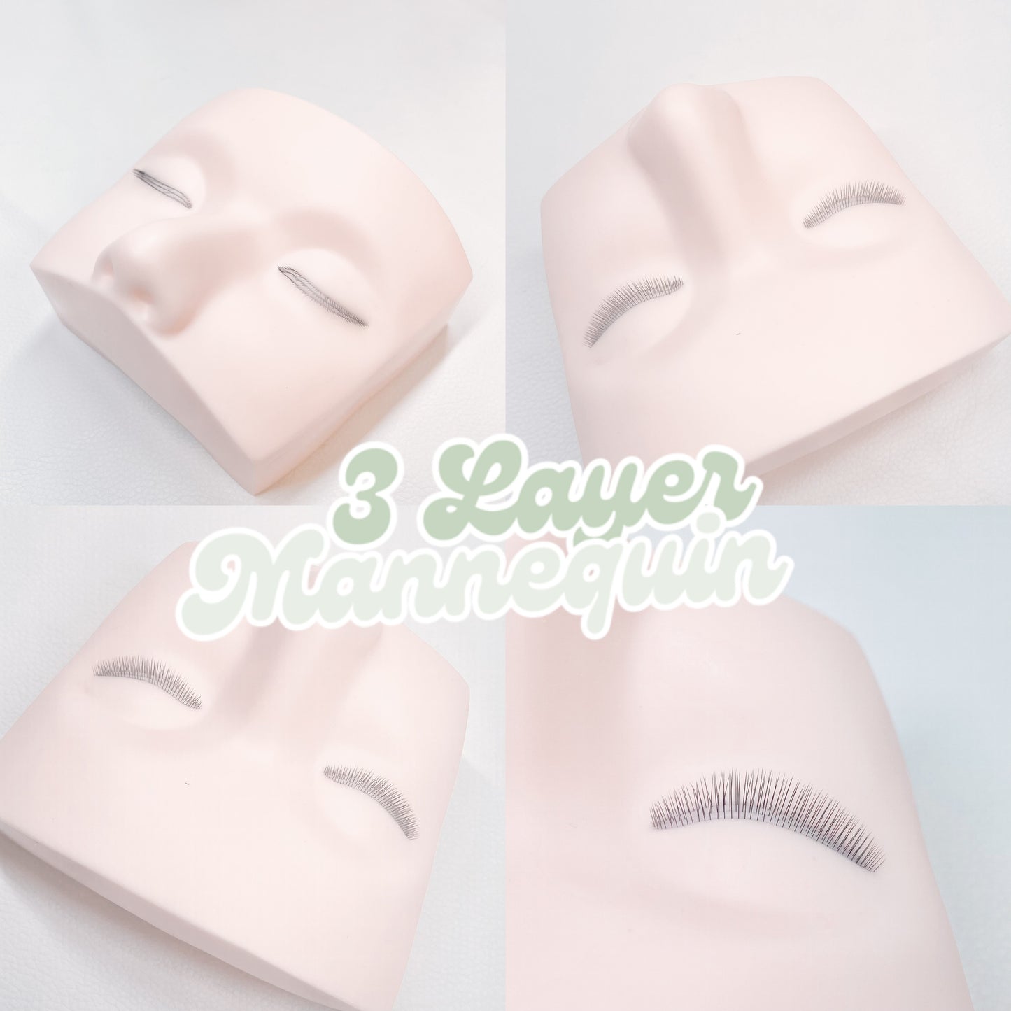 3 Layer Mannequin Head