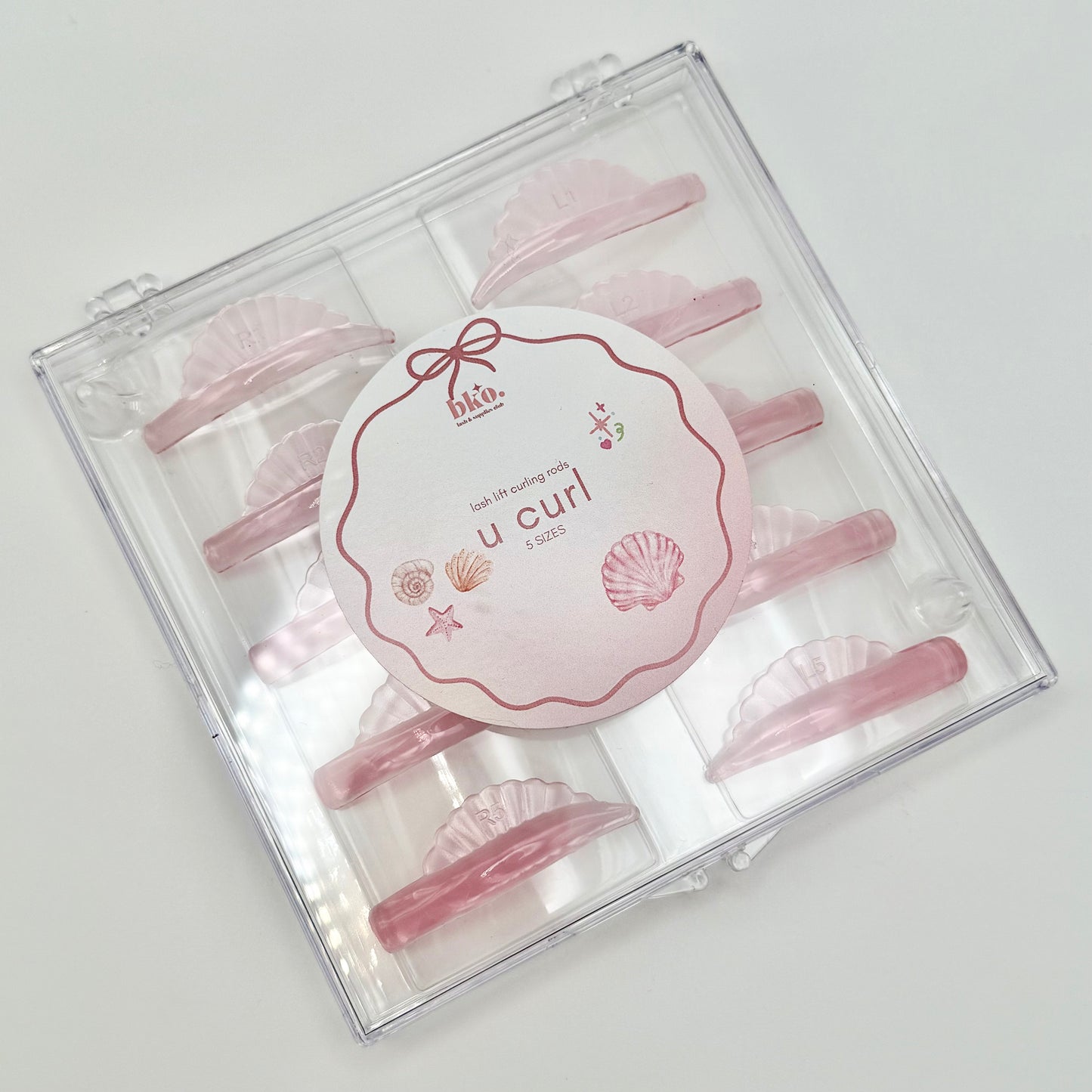 U Curl Lash Lift Rods