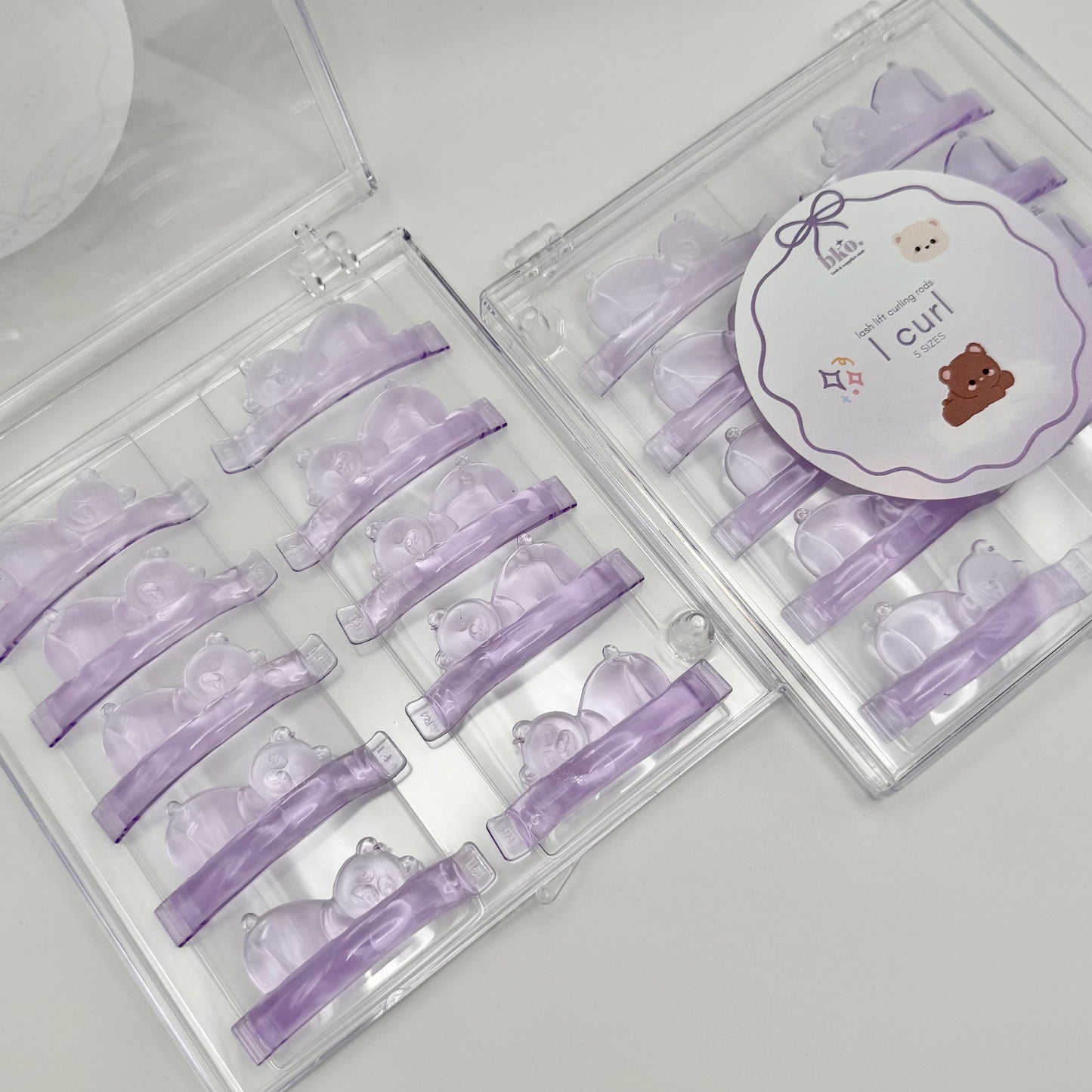 L Curl Lash Lift Rods