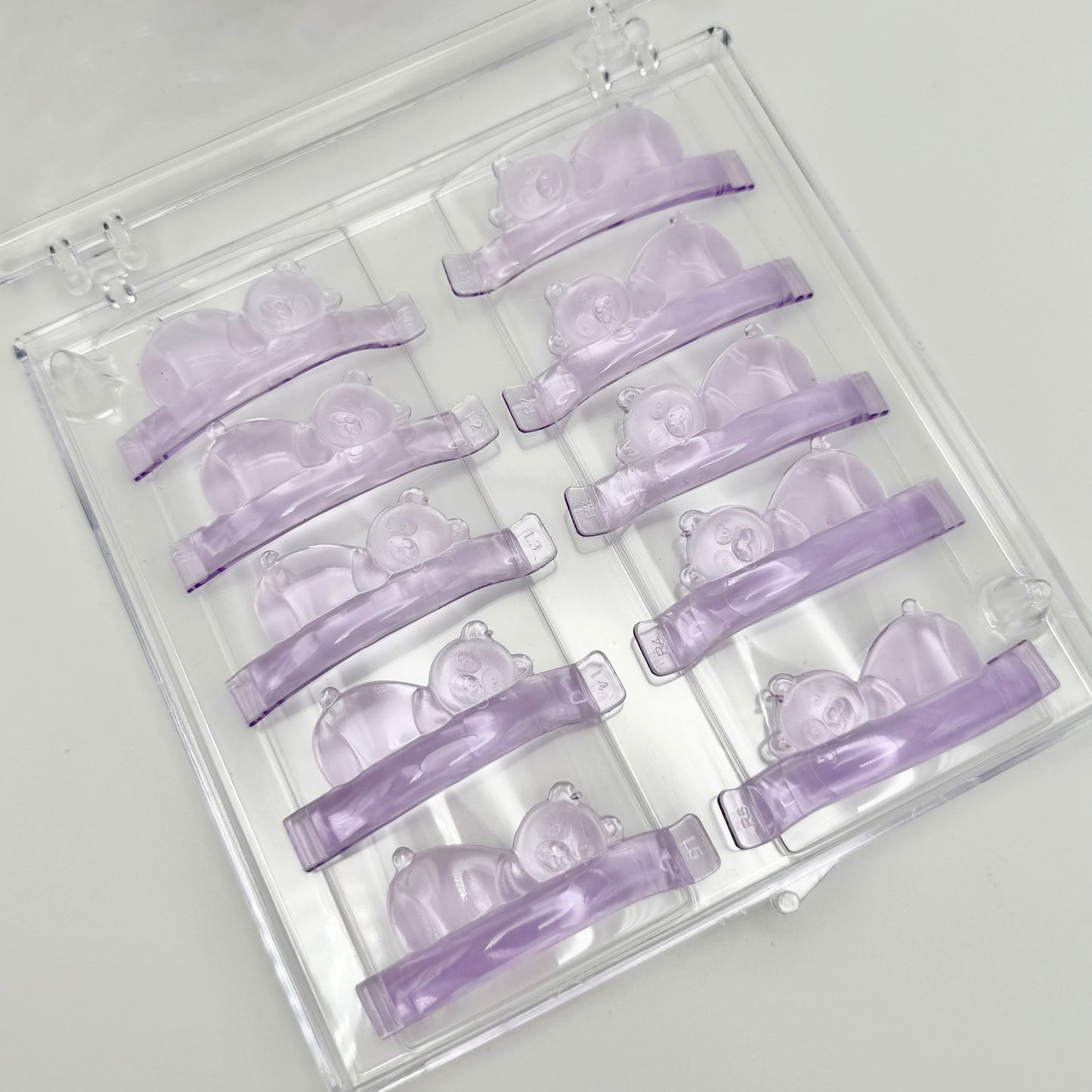 L Curl Lash Lift Rods