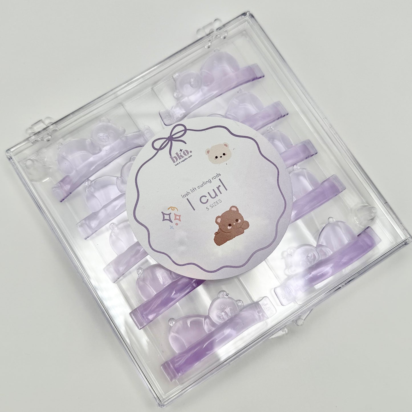 L Curl Lash Lift Rods