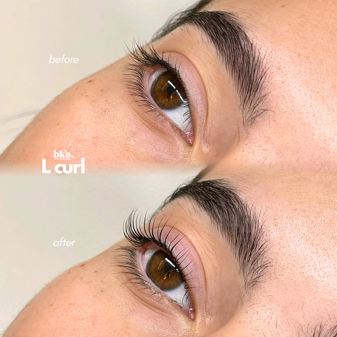 L Curl Lash Lift Rods