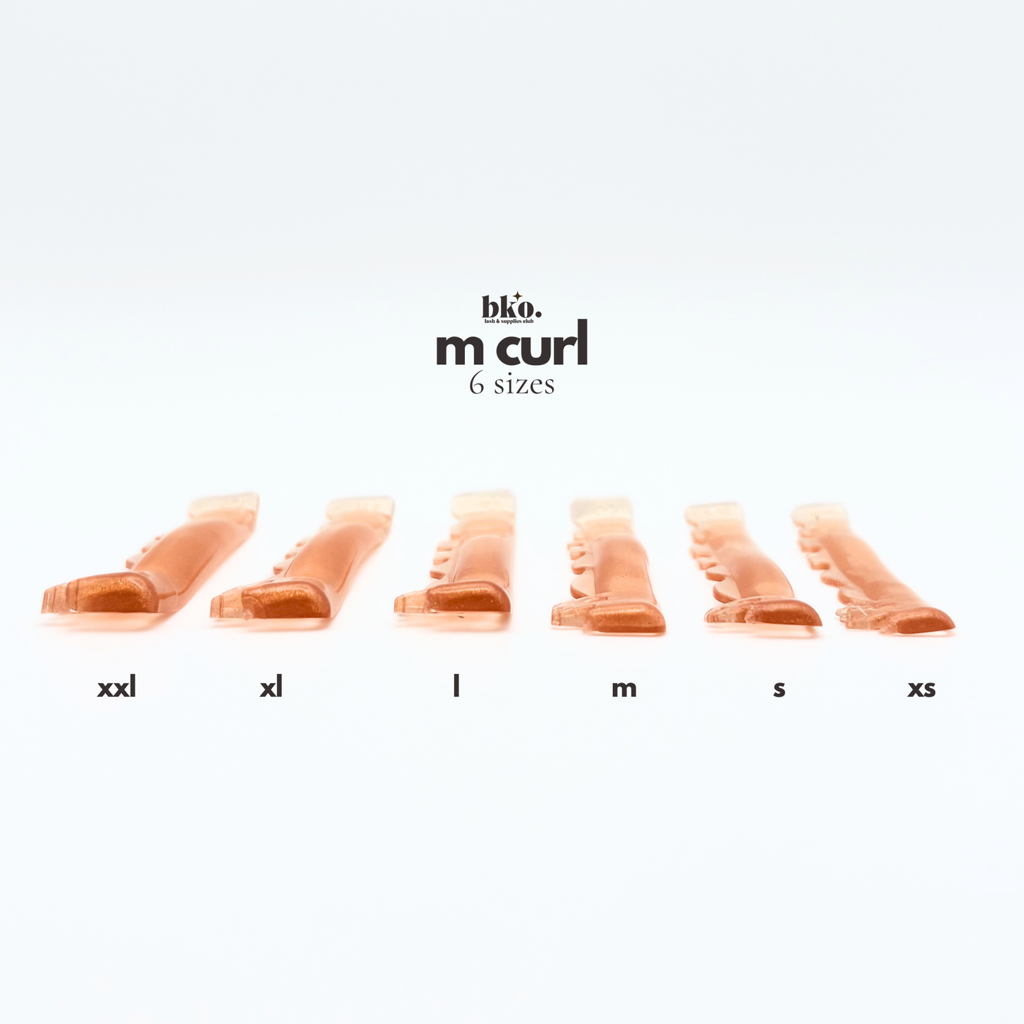 M Curl Lash Lift Rods