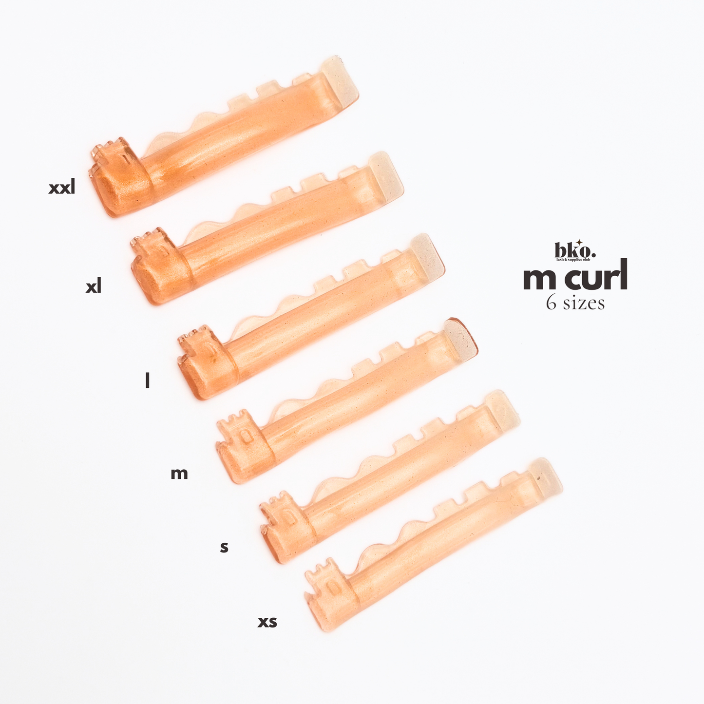 M Curl Lash Lift Rods
