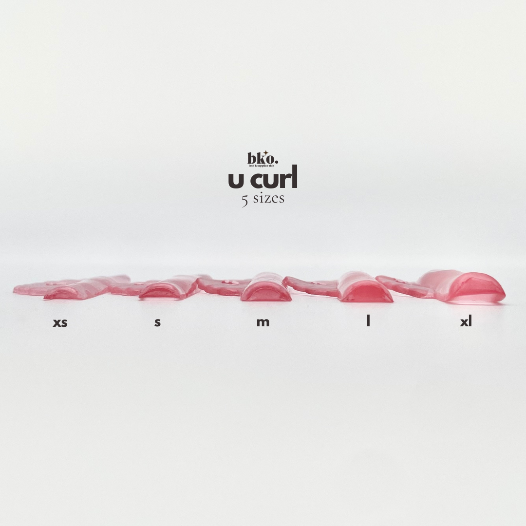 U Curl Lash Lift Rods