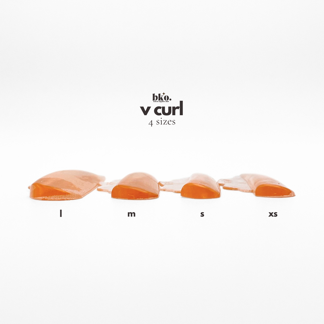 V Curl Lash Lift Rods