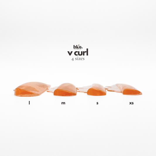 V Curl Lash Lift Rods