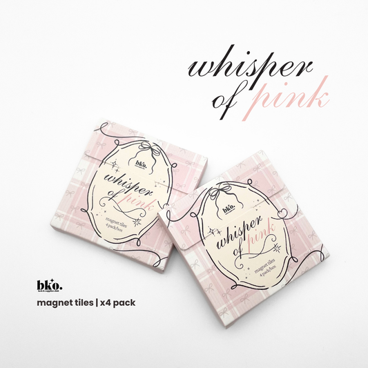 BKO Magnet Tiles - 4 Pack